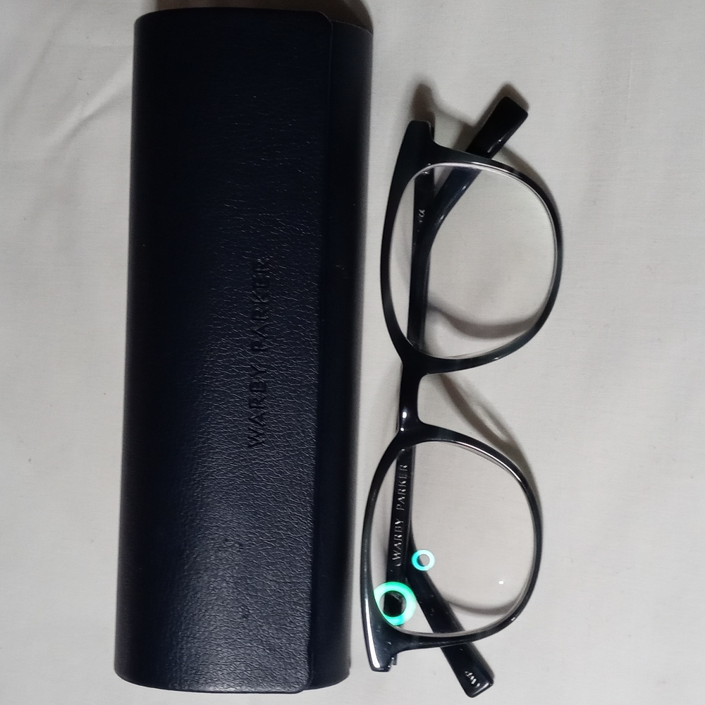 Warby Parker Reading Glasses.